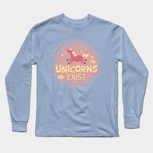 Unicorns exist, unicorny shirt Long Sleeve T-Shirt